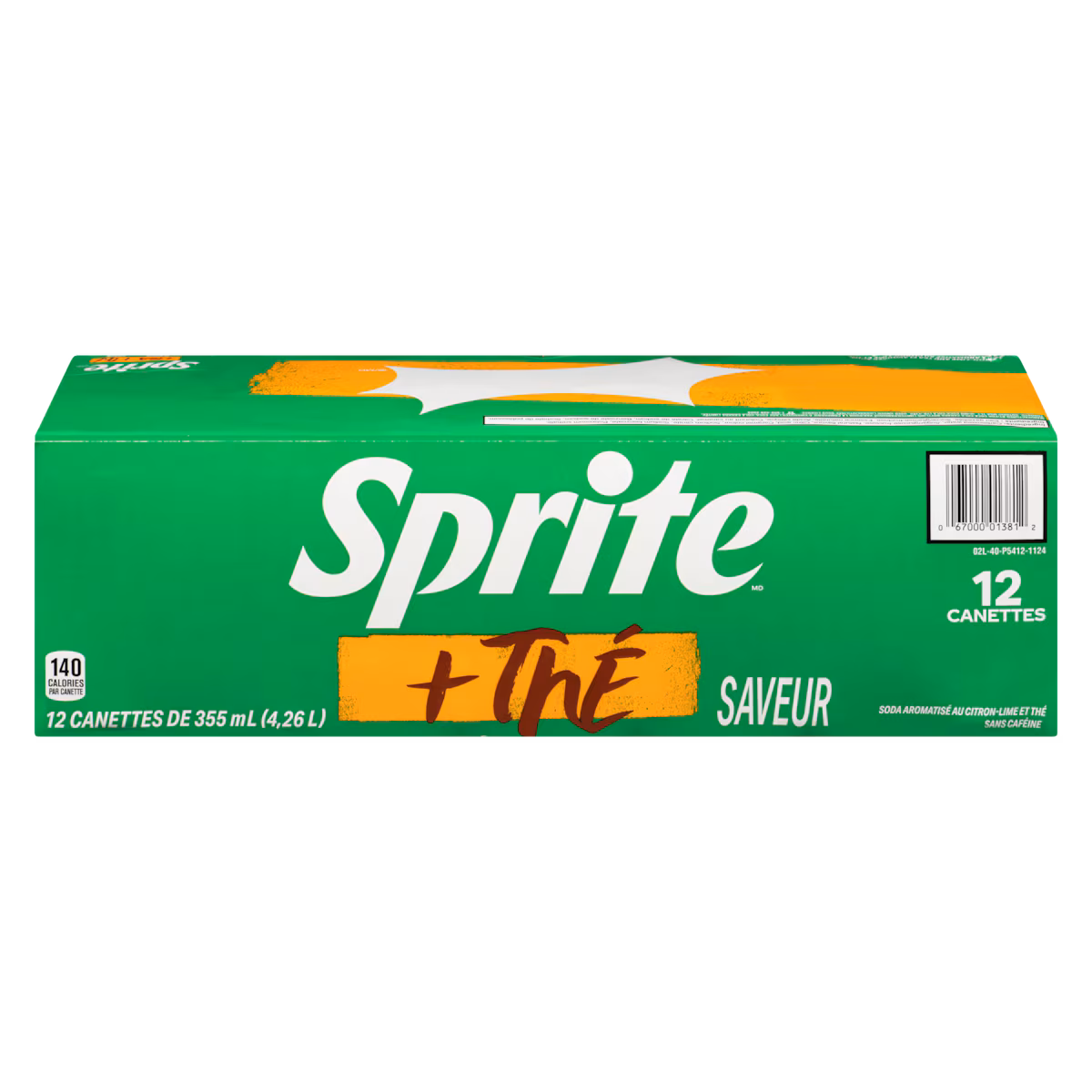 Soda au Sprite et thé