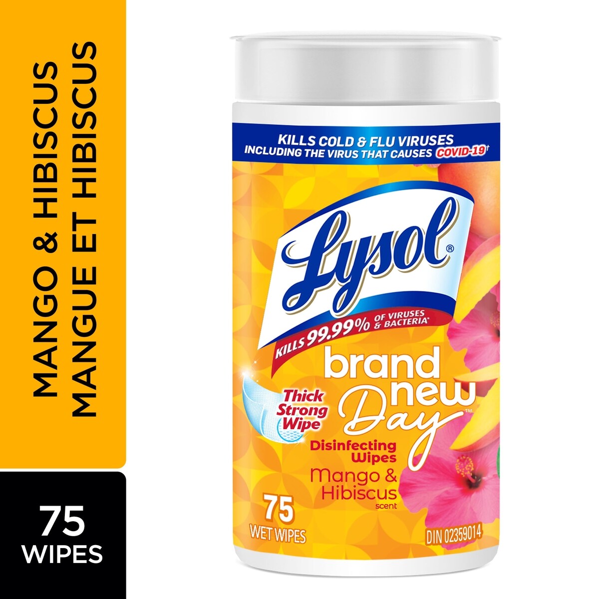 Lingettes désinfectantes double action, Brand New Day