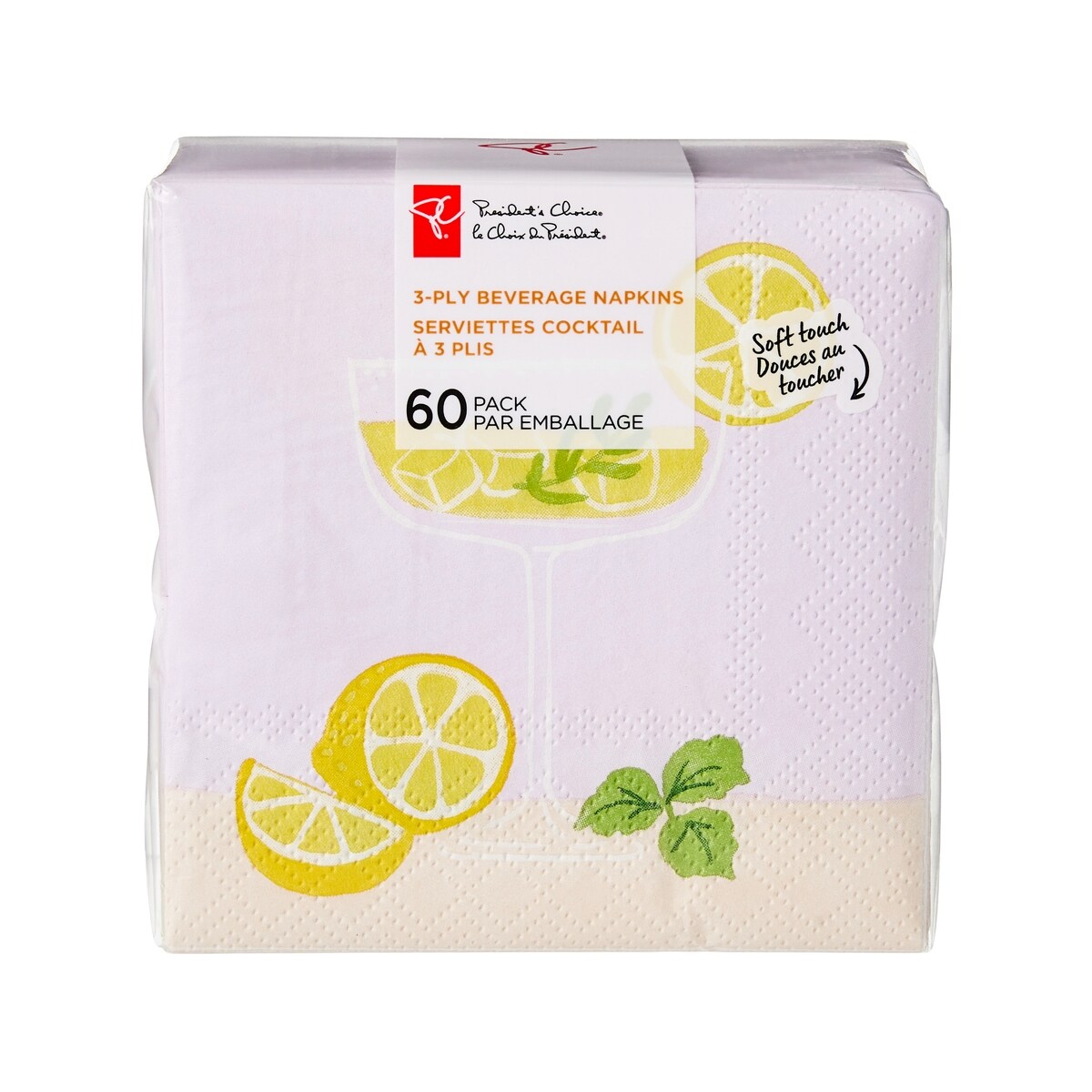 Lot de 60 serviettes à cocktail à 3plis  cocktails