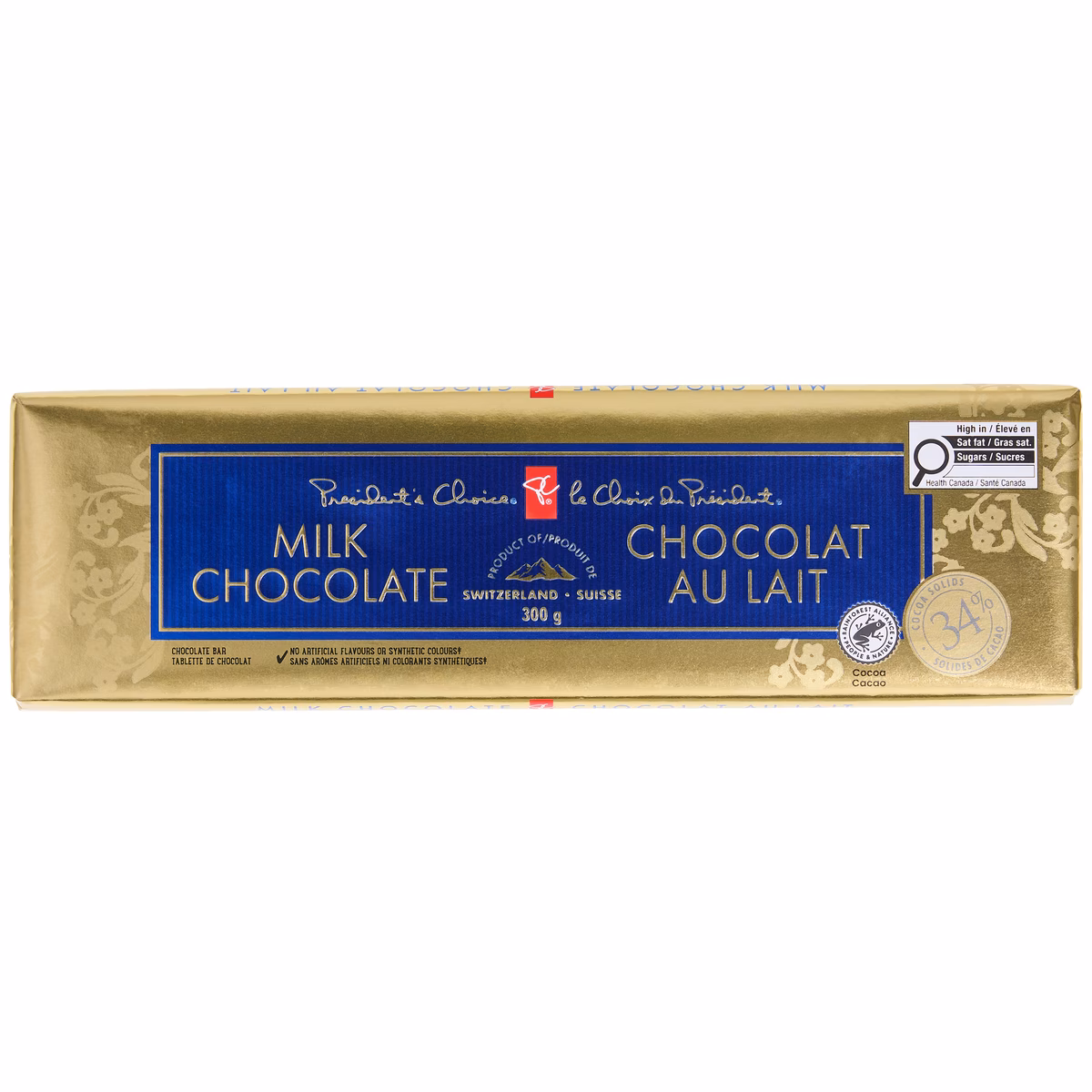Tablette de chocolat au lait