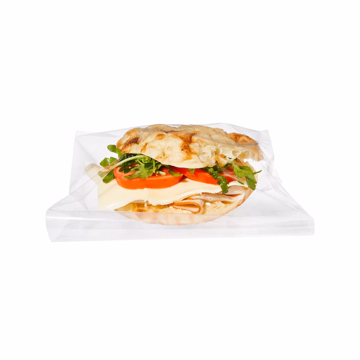 Sandwich à la ricotta et à la dinde sur pain italien