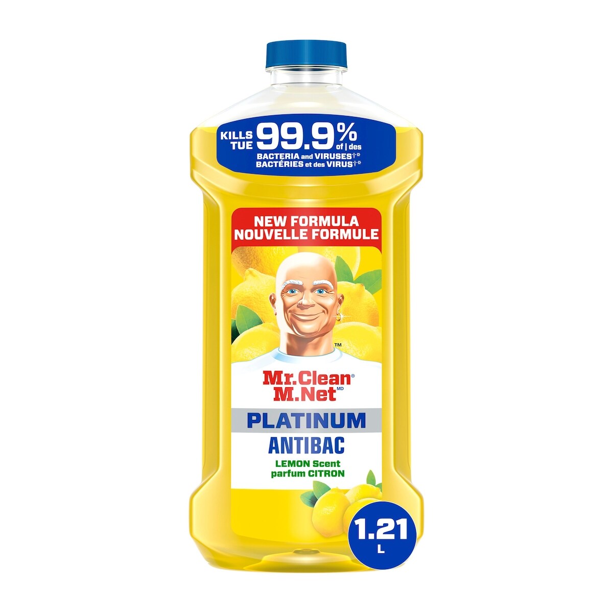 Nettoyant tout usage antibactérien, nettoyant pour planchers, savon pour vadrouille, nettoyant liquide, Citron,