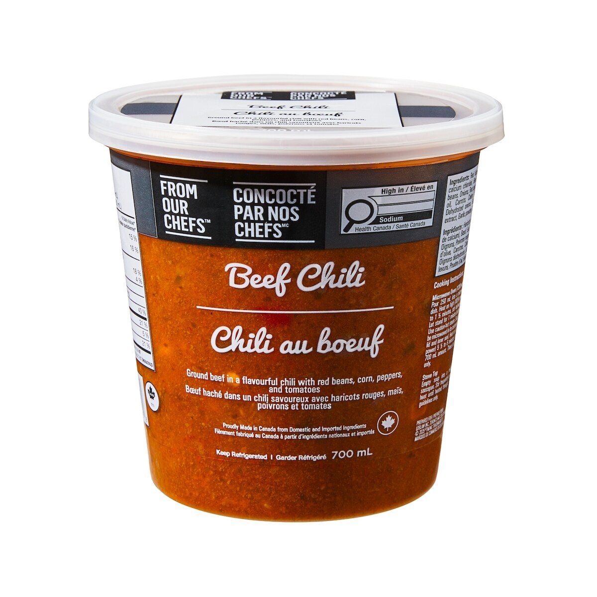 Chili au bœuf
