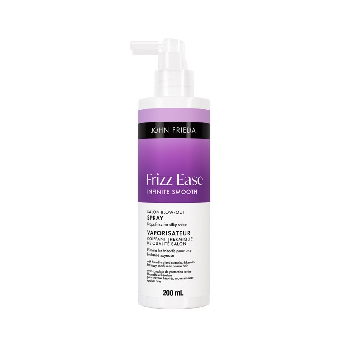 Vaporisateur coiffant thermique de qualité salon infinite smooth