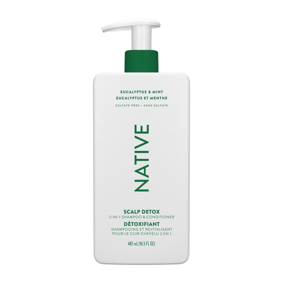 Shampooing 2-en-1 eucalyptus et menthe
