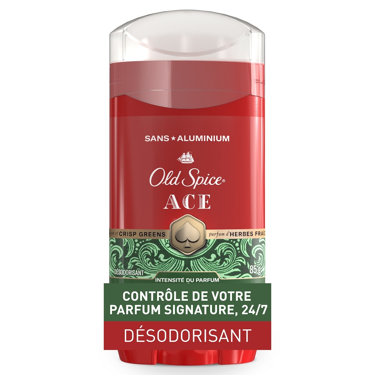 Désodorisant pour hommes Collection rouge, parfum Ace
