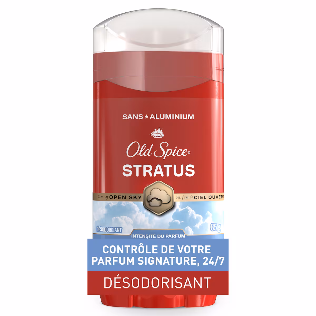 Désodorisant Collection rouge pour hommes, parfum Stratus