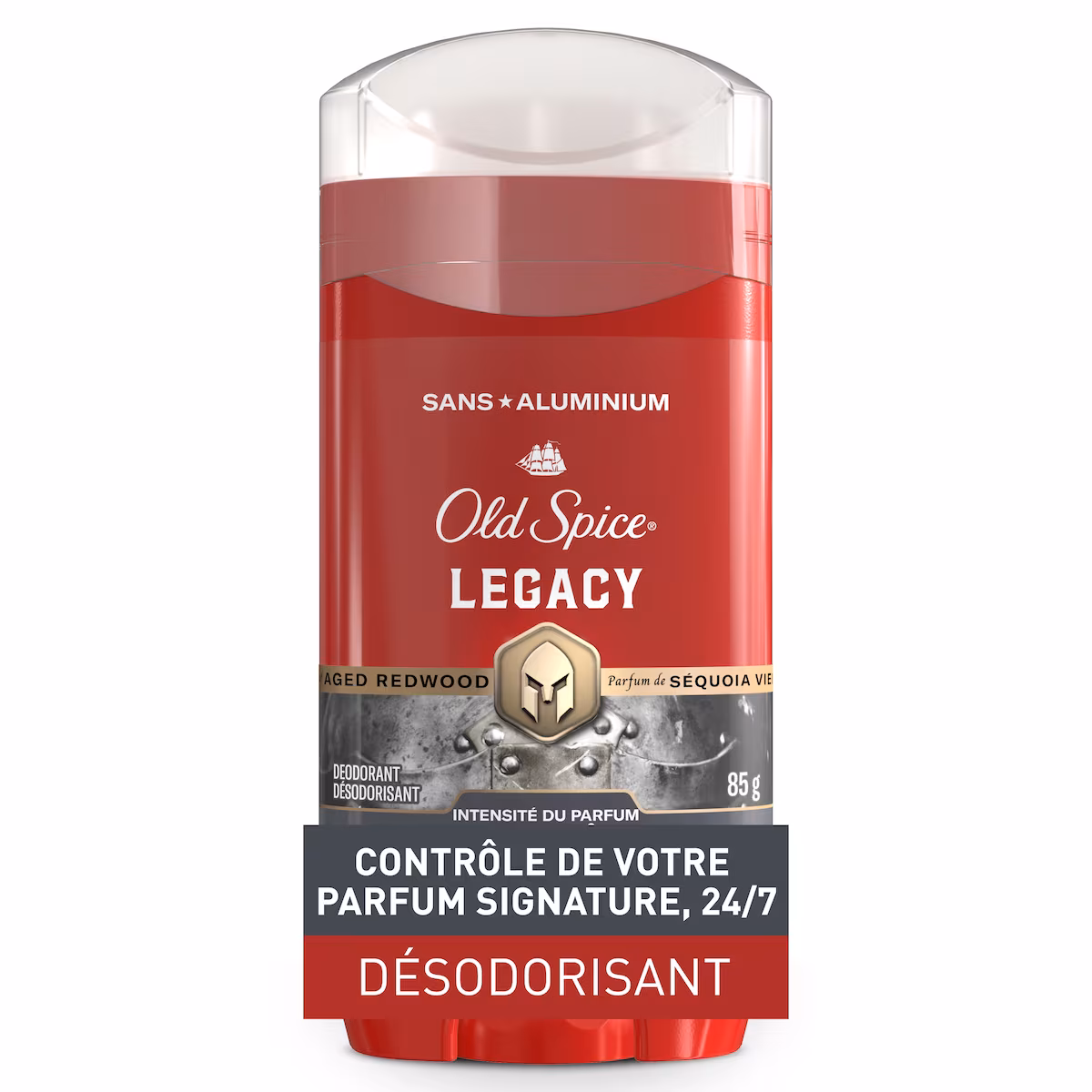 Désodorisant Collection rouge pour hommes, parfum Legacy