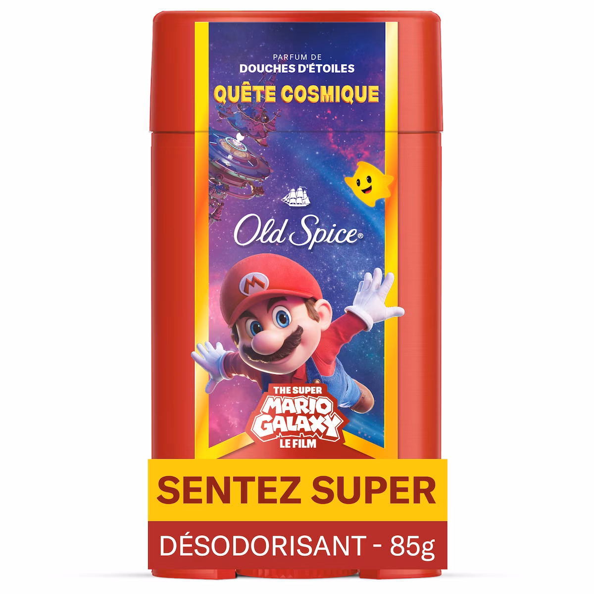 Désodorisant pour hommes, Quête cosmique, x The Super Mario Galaxy Movie
