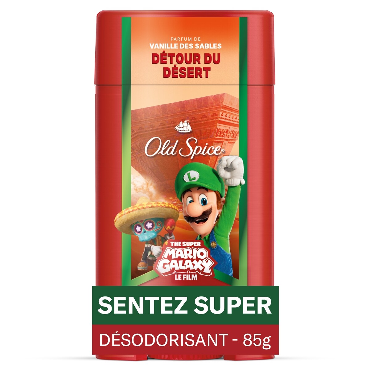 Désodorisant pour hommes, Détour du désert, x The Super Mario Galaxy Movie