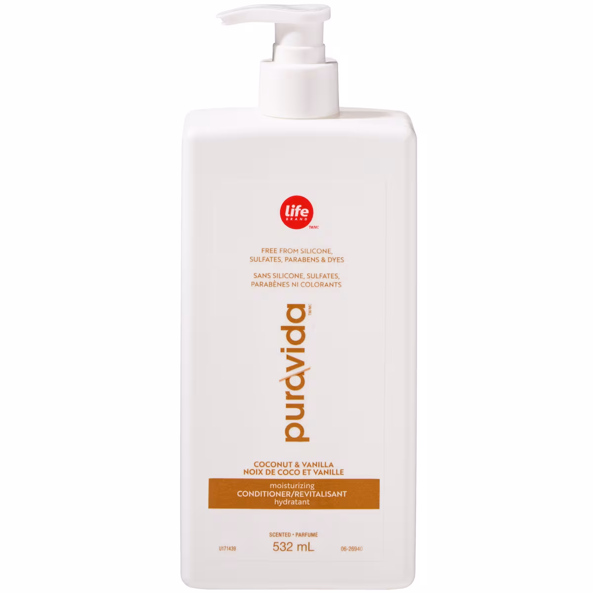 PuraVida Revitalisant  hydratant noix de coco et vanille