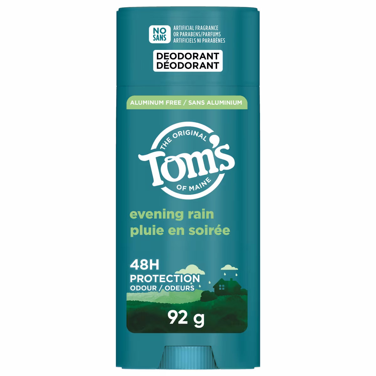 Déodorant naturel pluie en soirée sans aluminium