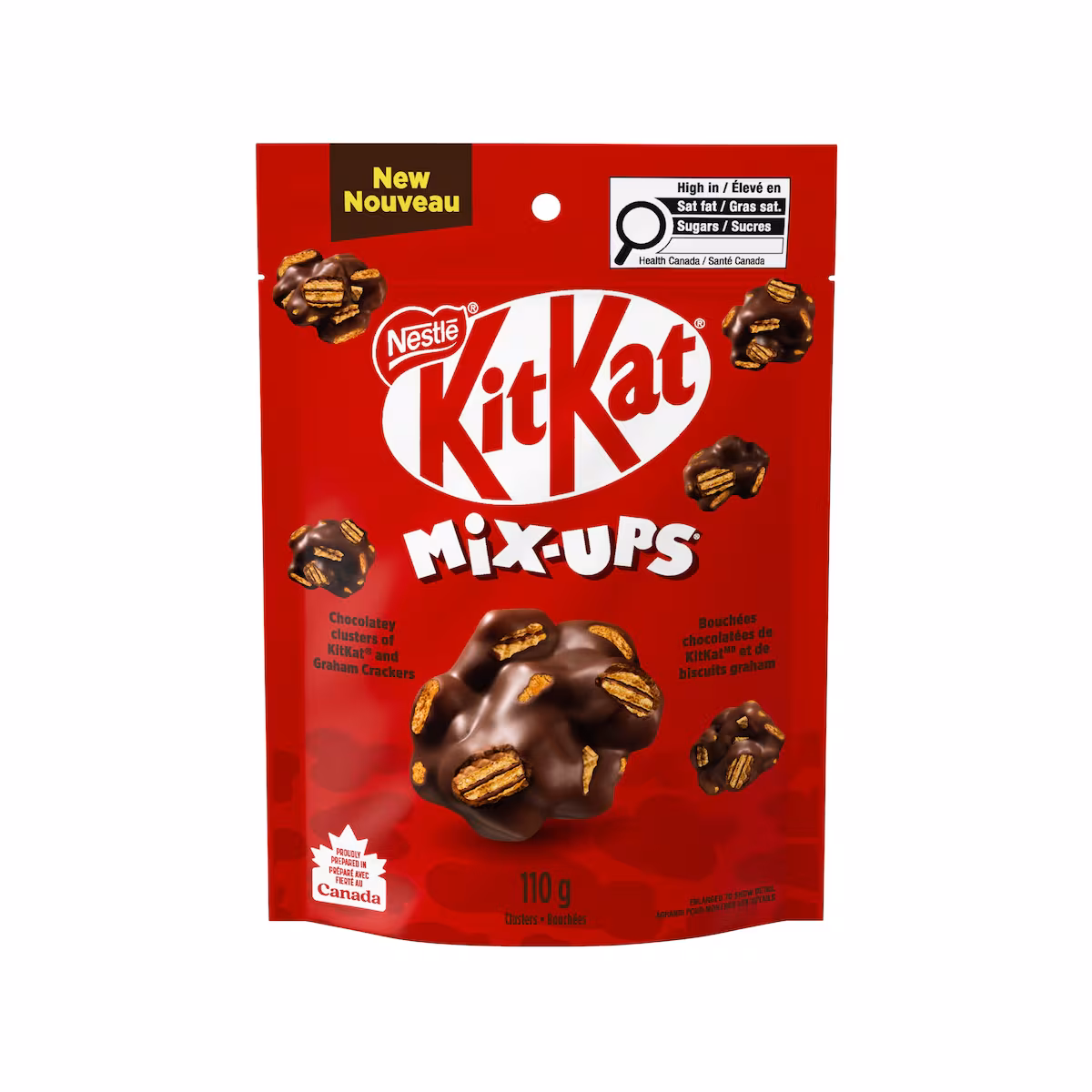KitKat Mix-ups, bouchées KitKat et biscuits graham