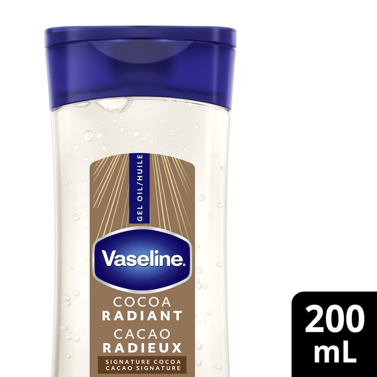 Gel huile huile reconstituante cacao radieux