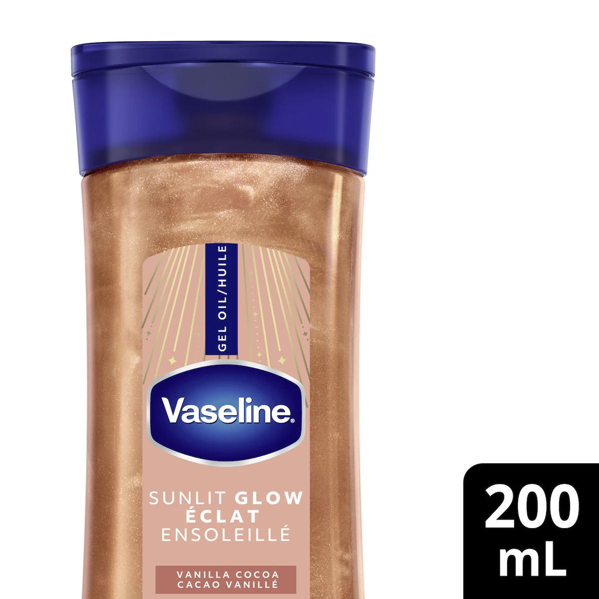 Gel huile huile chatoyante éclat ensoleillé