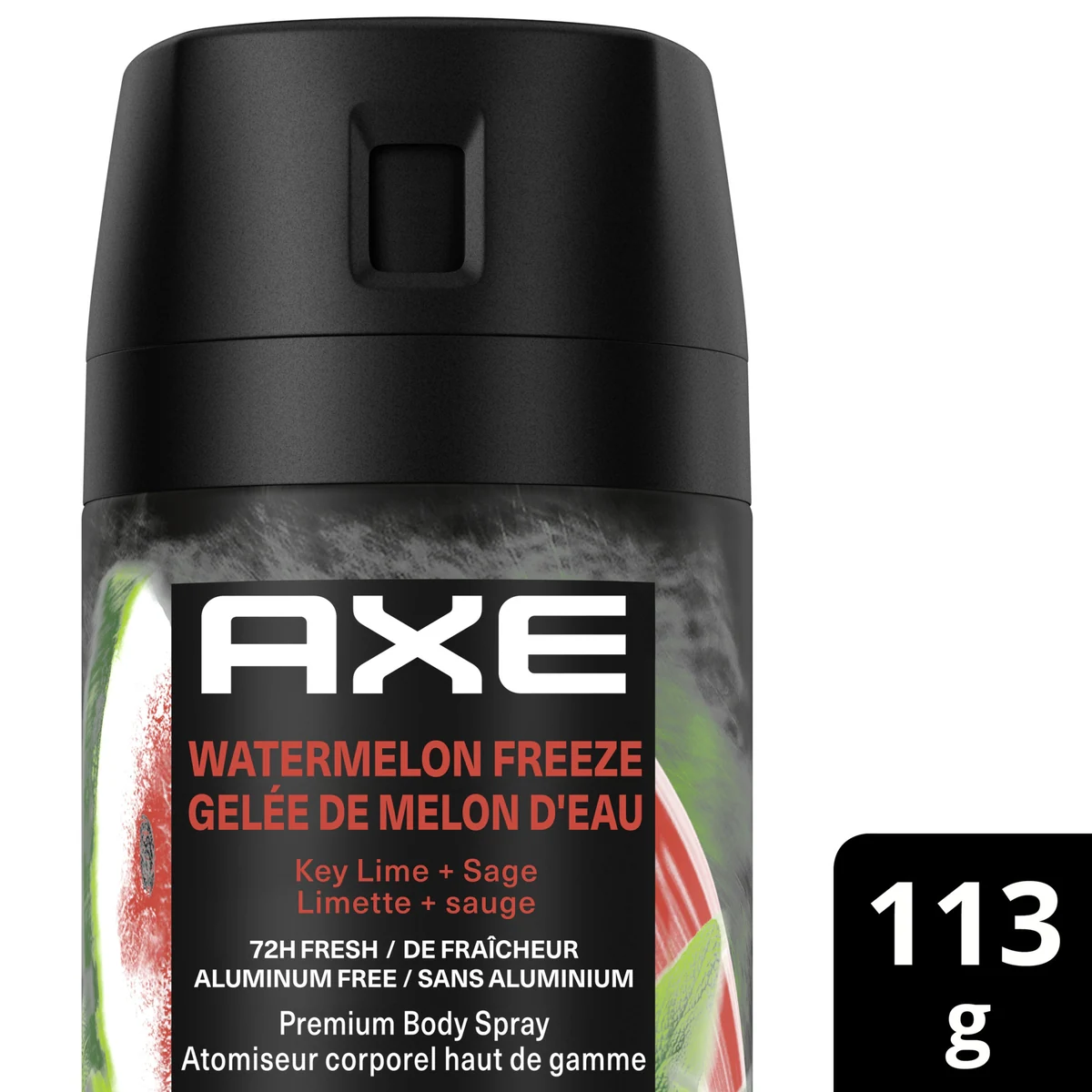 Spray corporel, gelée de melon d'eau limette et sauge