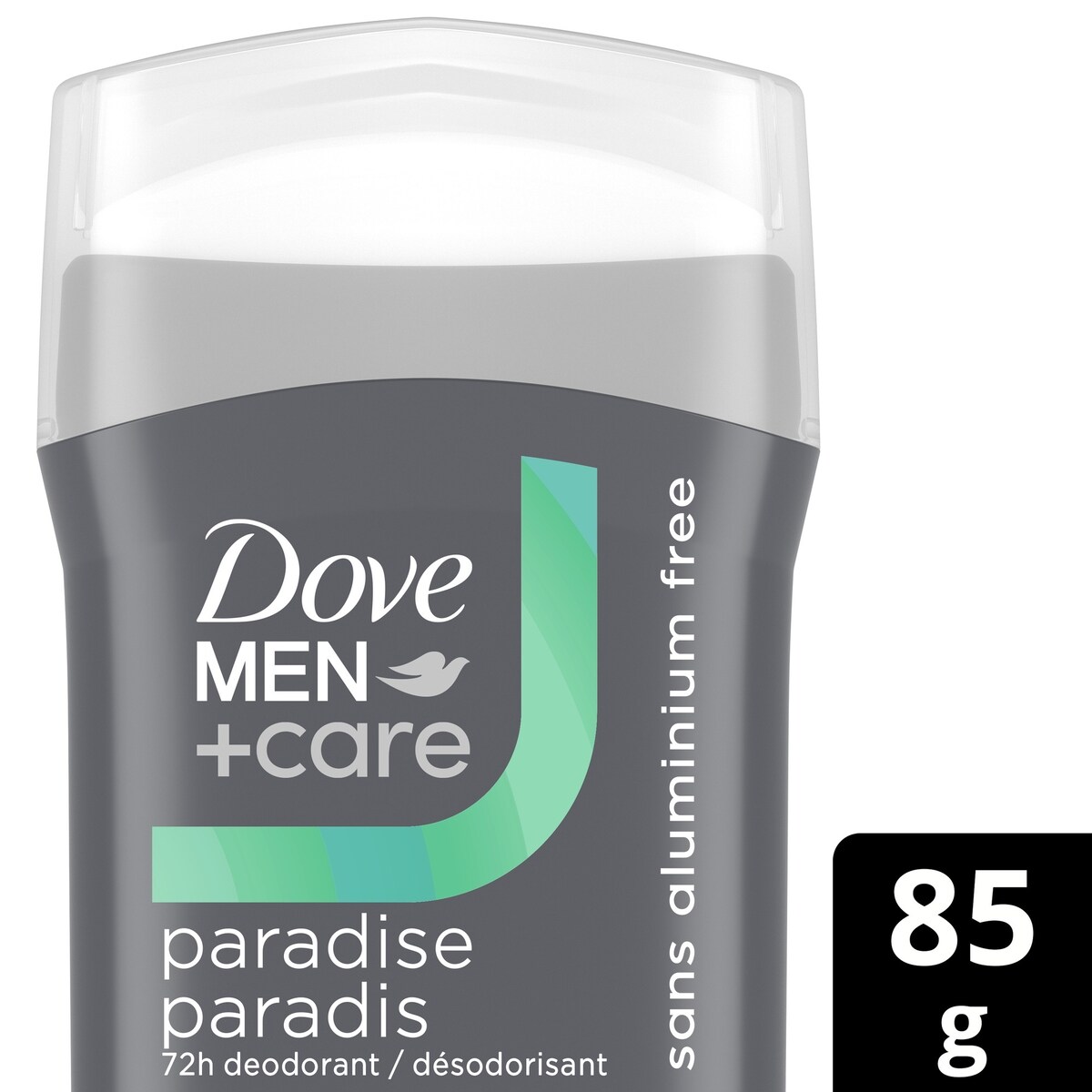 Men+care déodorant en bâton paradise eau de coco + ananas, 85g