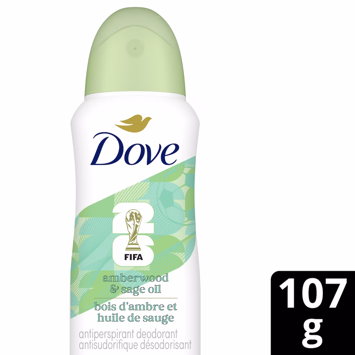 Déodorant Antitranspirant Bois D'ambre et Huile de Sauge