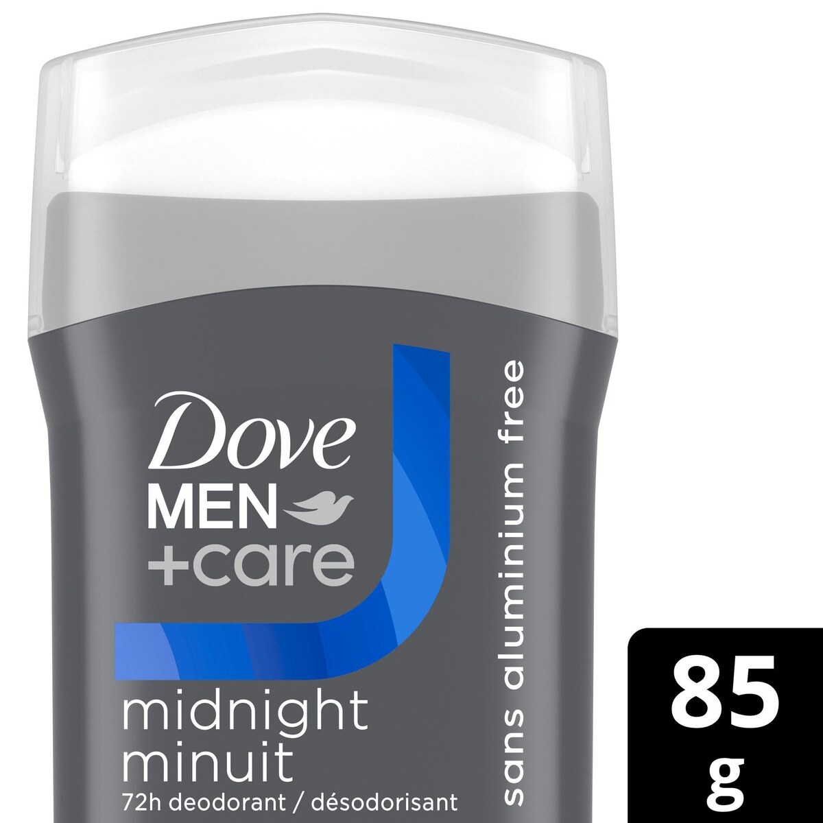 Men+care déodorant en bâton midnight bergamote + ambre blanc, 85g