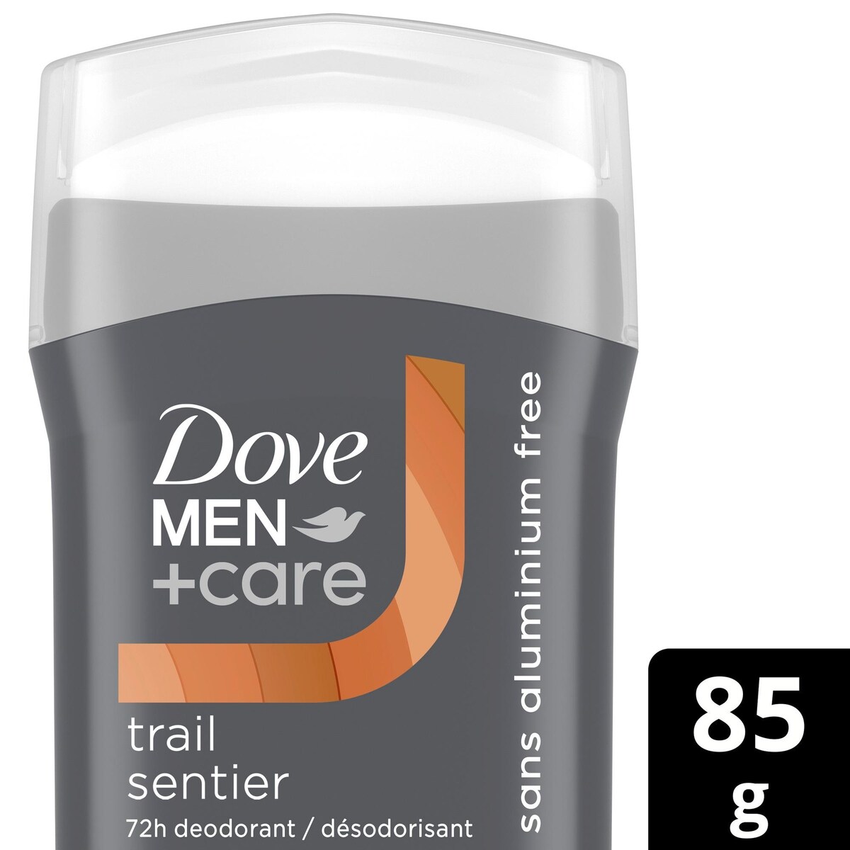 Men+care déodorant en bâton trail bois de santal + ambre, 85g