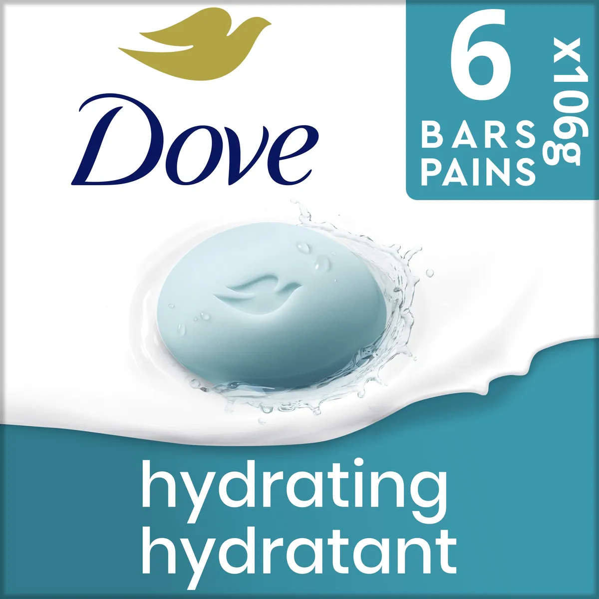 Pain de beauté à l'eau glaciaire et à l'huile d'avocat hydratant