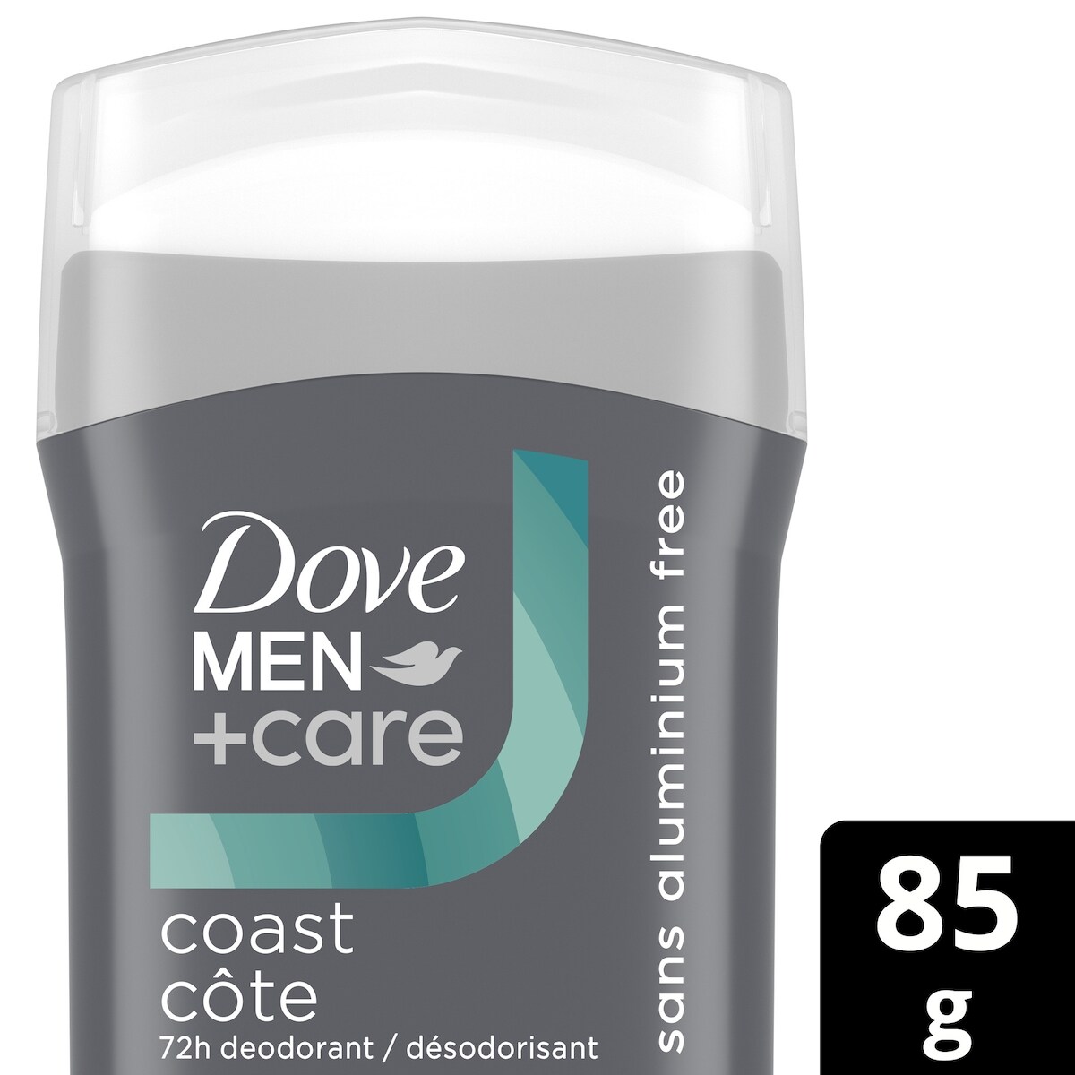 Men+care déodorant en bâton coast eucalyptus + bouleau, 85g