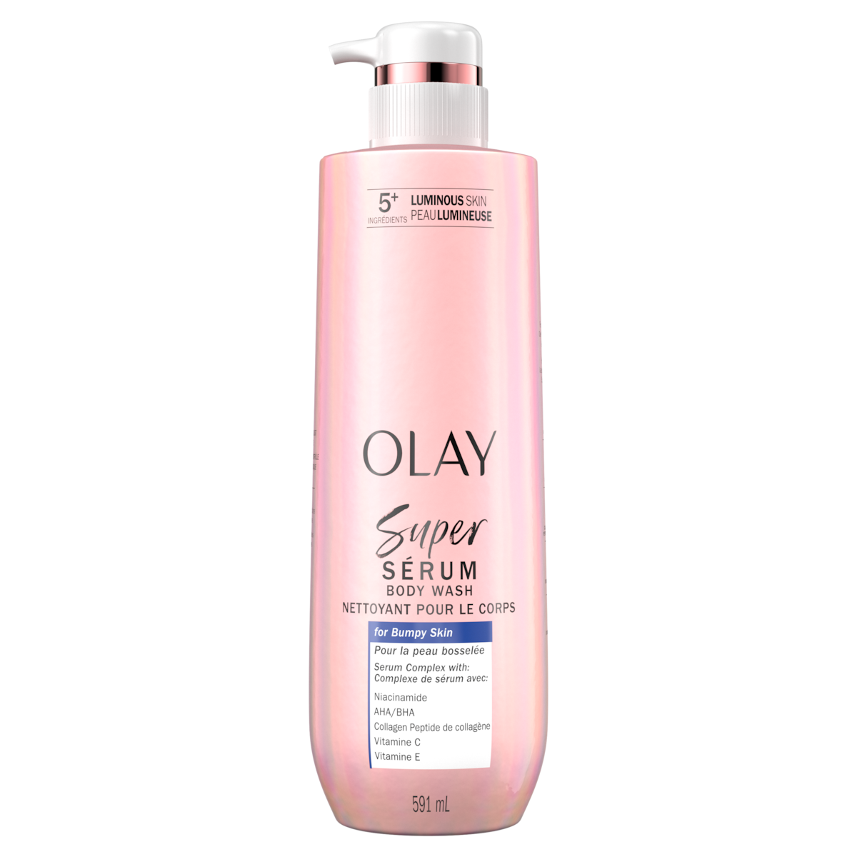 Nettoyant pour le corps Super sérum pour la peau bosselée, texturée et au teint inégal, complexe de sérum pour une peau lumineuse