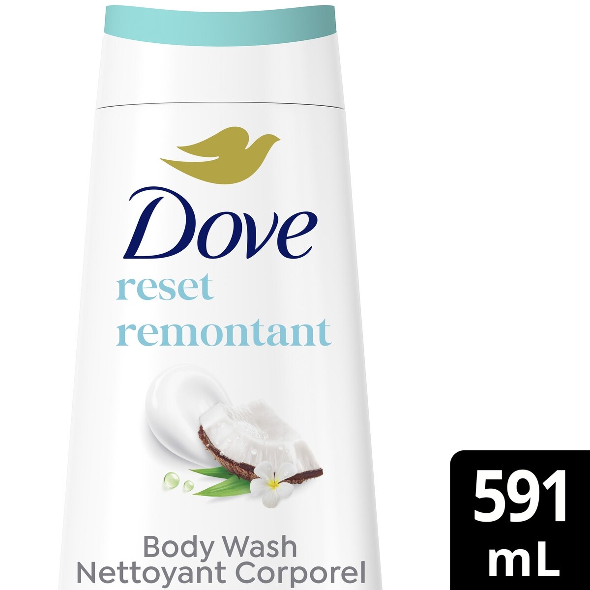 Nettoyant corporel noix de coco tropicale + lime remontant