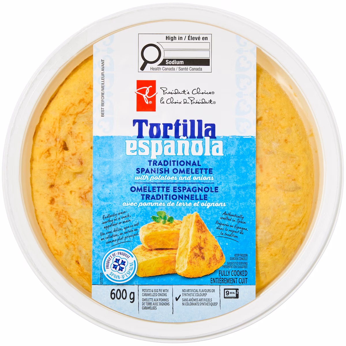 Tortilla Española Omelette aux pommes de terre et oignons caramélisés