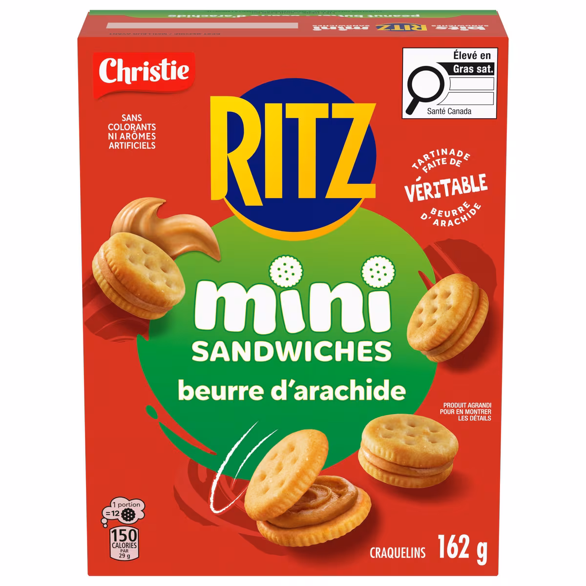 Sandwiches mini RITZ au beurre darachide