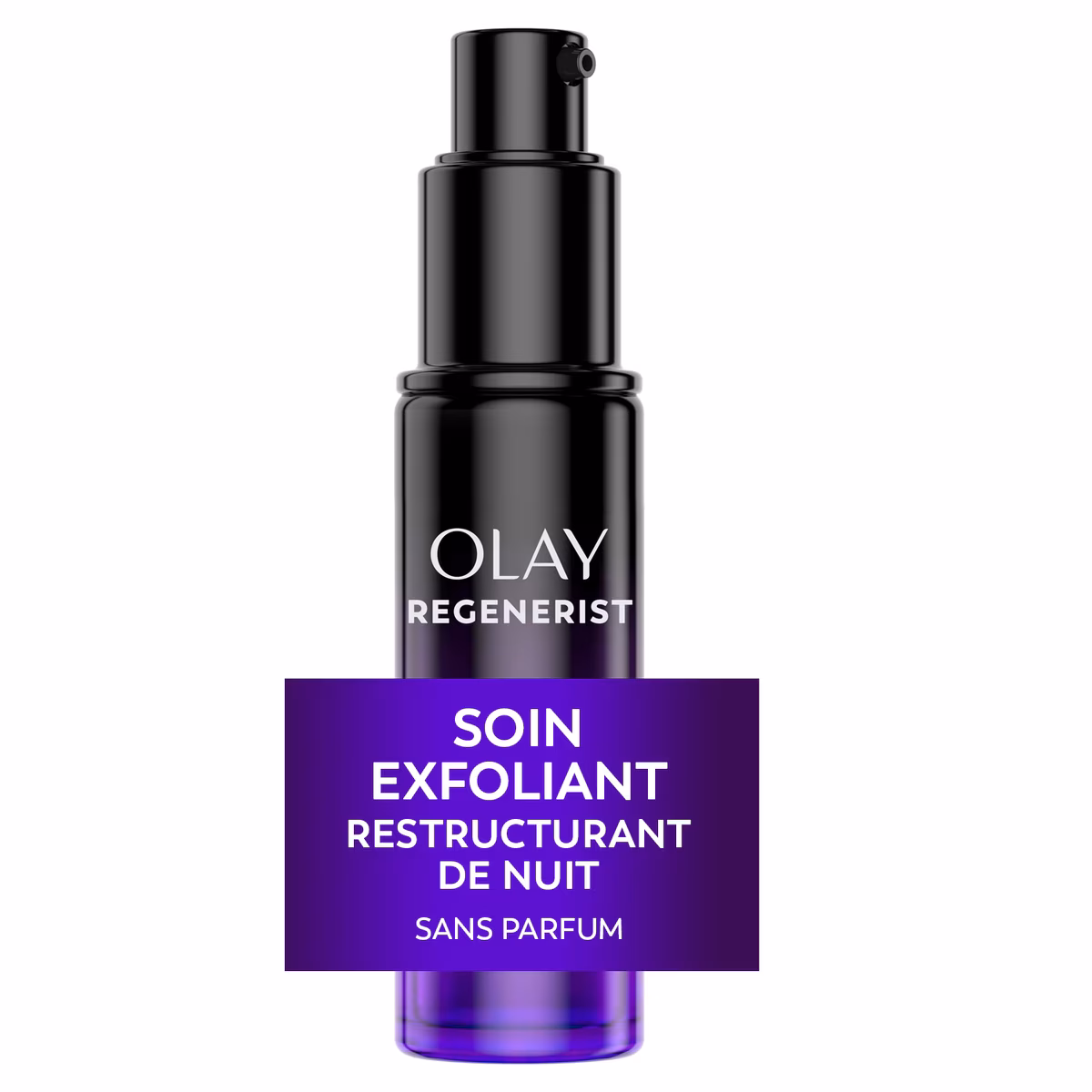 Soin exfoliant de nuit regenerist avec acide glycolique, soin ravivant et exfoliant