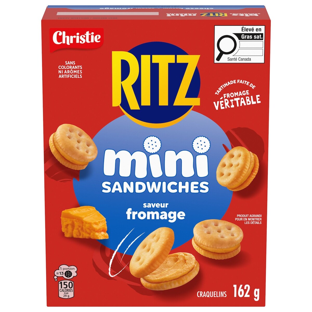 RITZ Mini Sandwiches à saveur de fromage