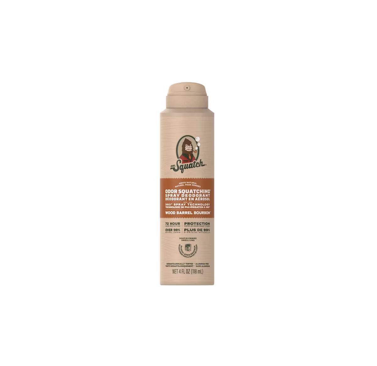 Wood barrel bourbon, déodorant en spray