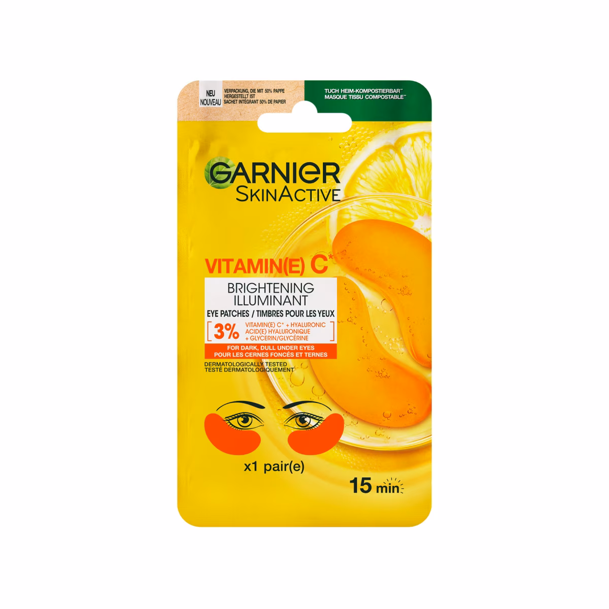 Vitamine C Timbres Illuminants Yeux