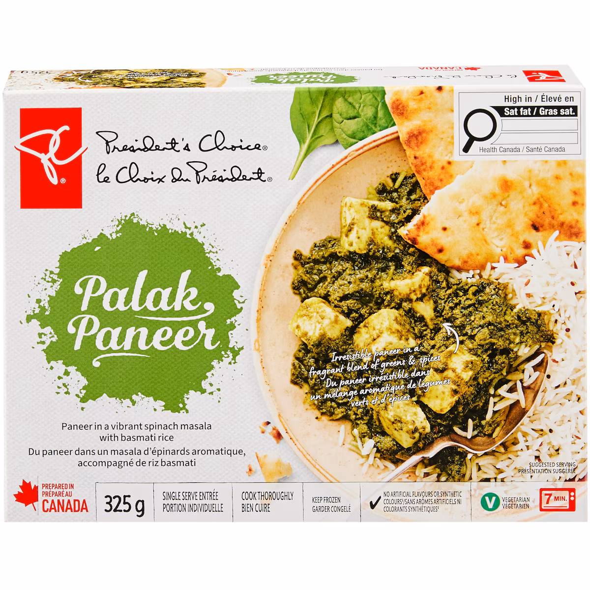 Palak paneer