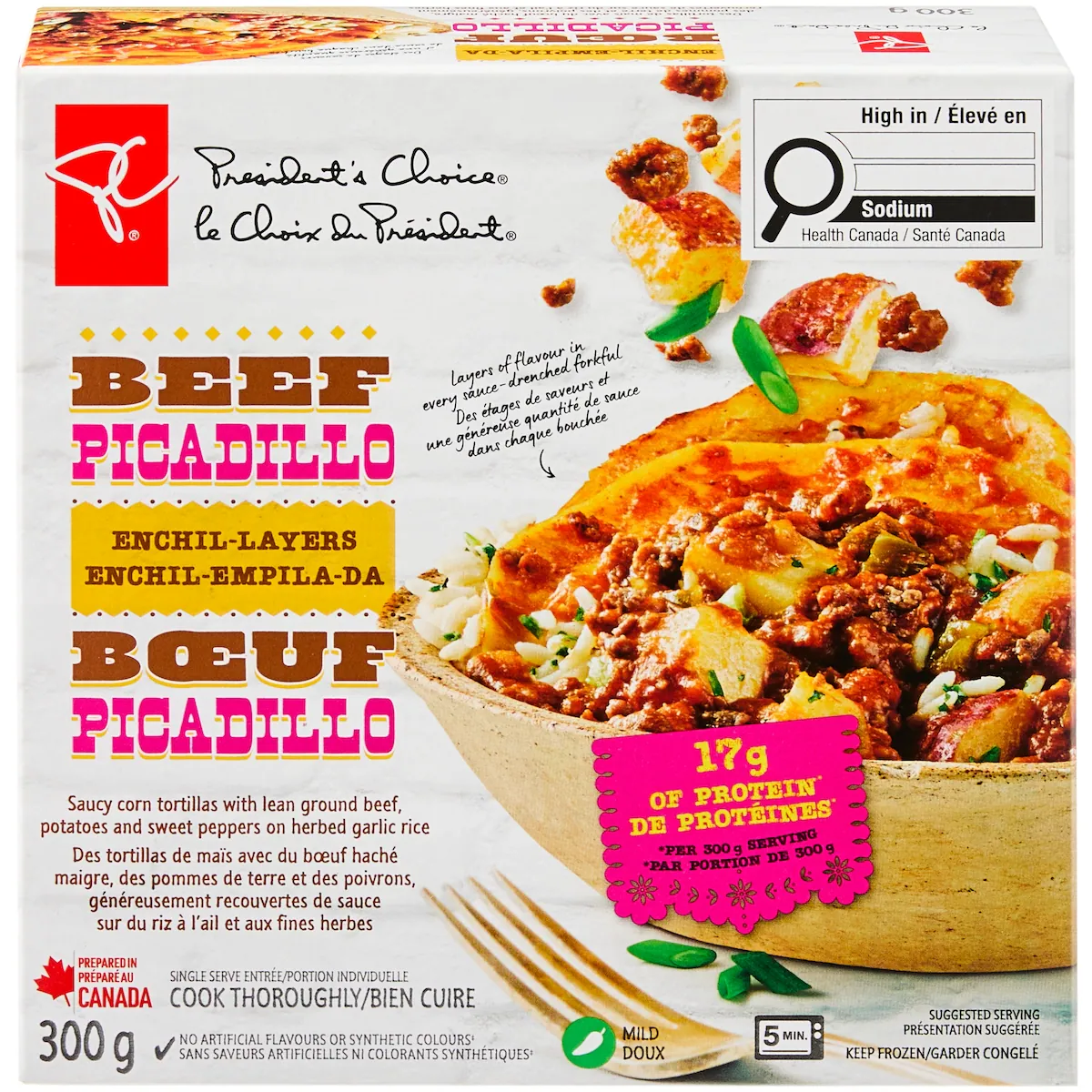 Bœuf Picadillo Enchil-Empila-Da