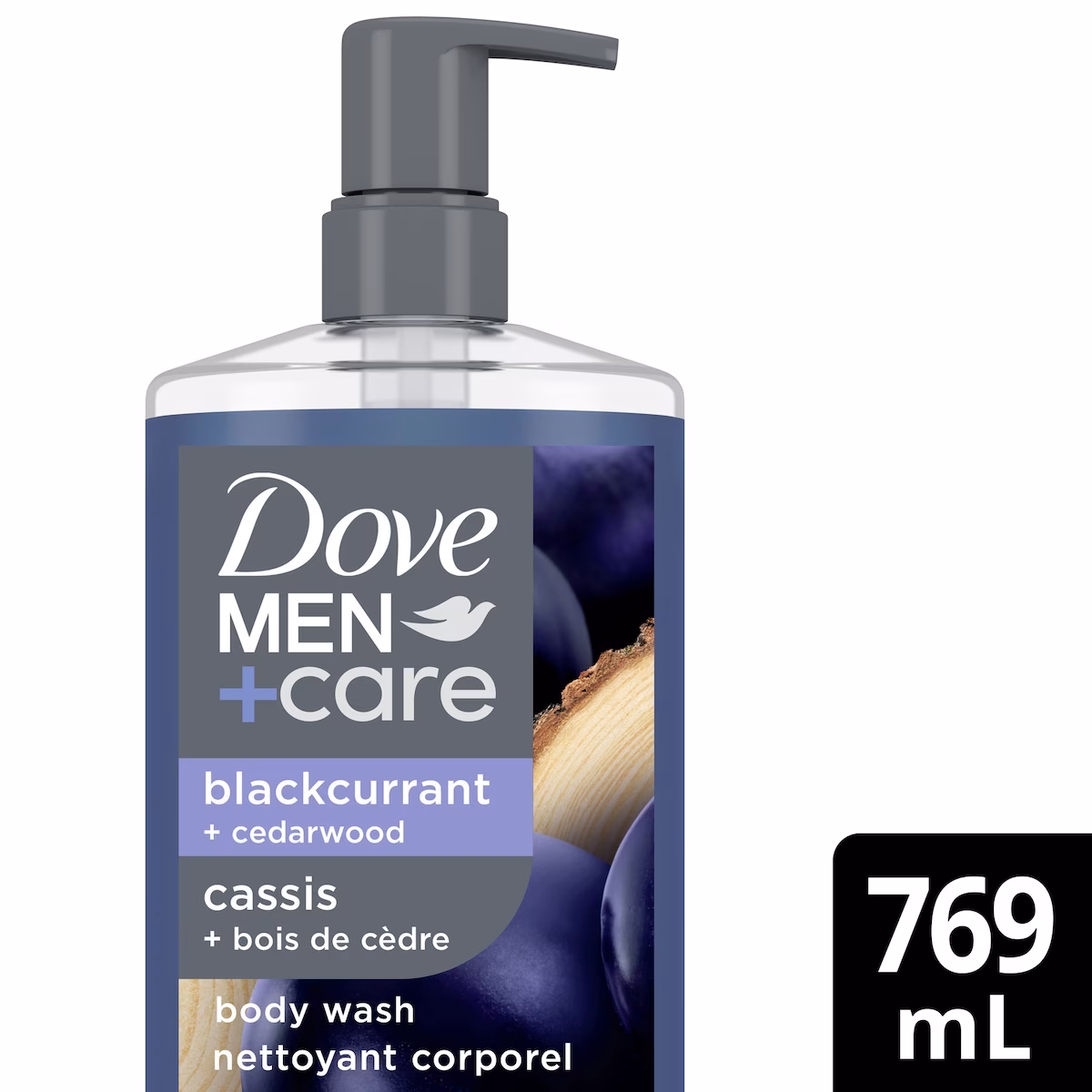 Nettoyant corporel cassis + bois de cèdre