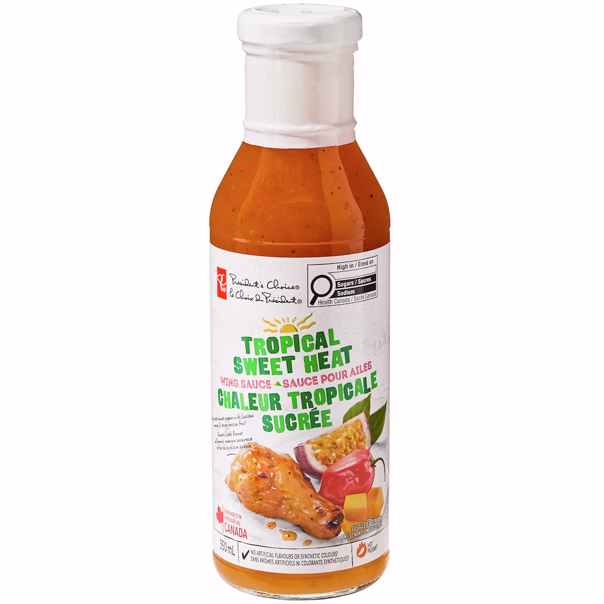 Sauce pour ailes Chaleur tropicale