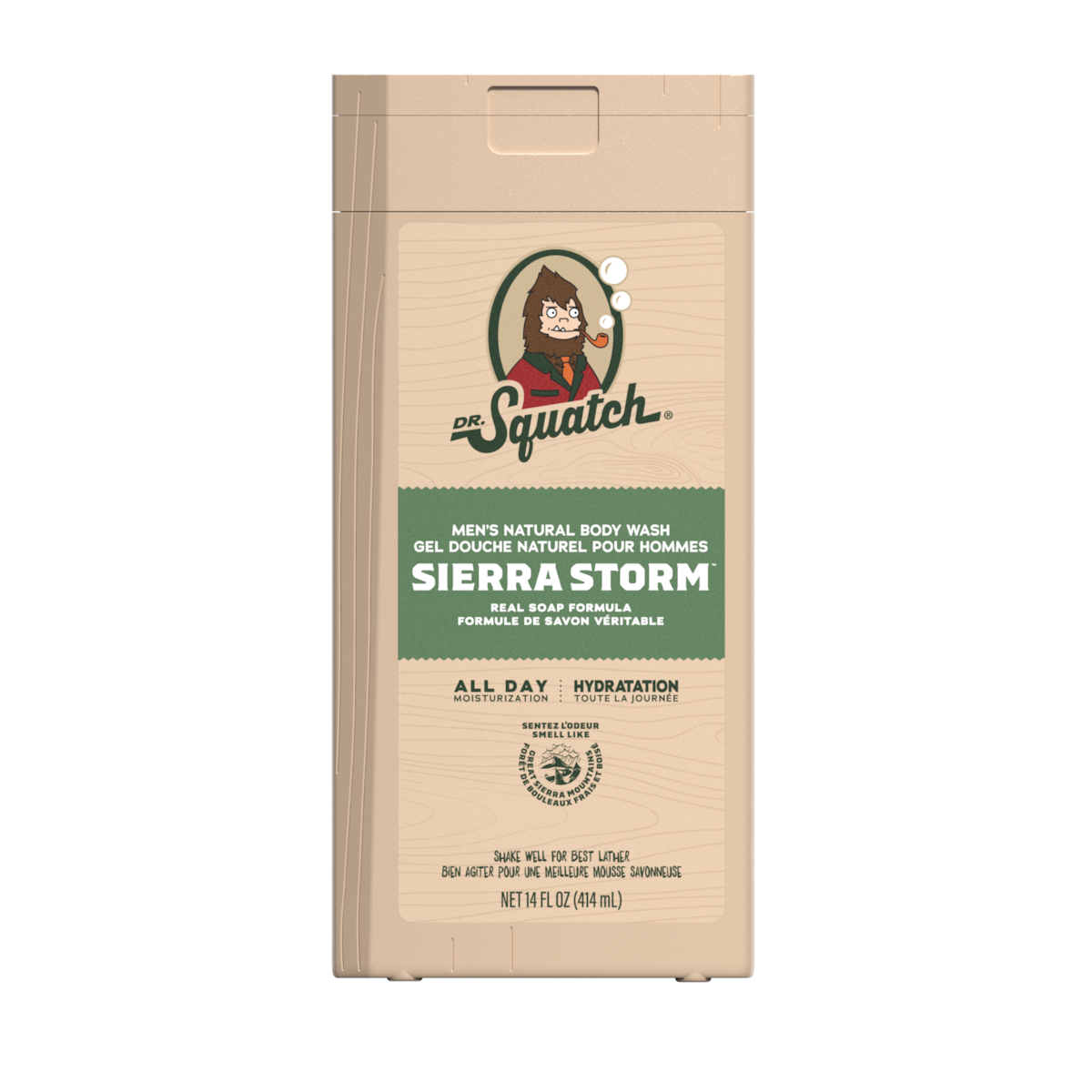 Gel douche non exfoliant, Sierra Storm