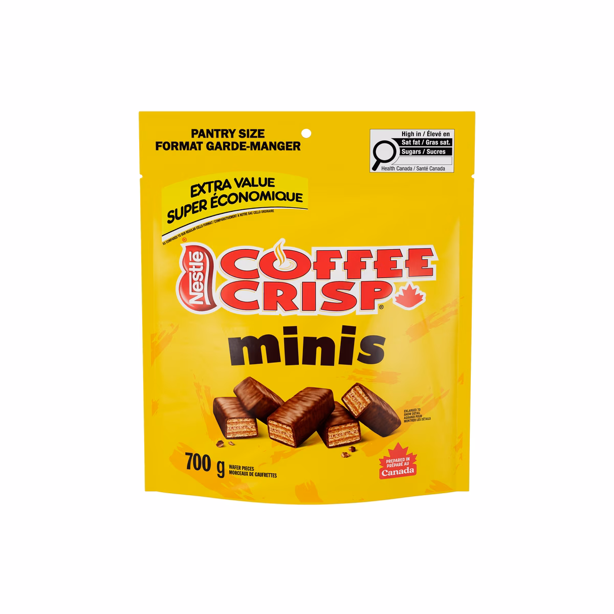 Coffee Crisp Morceaux de gaufrettes format garde-manger