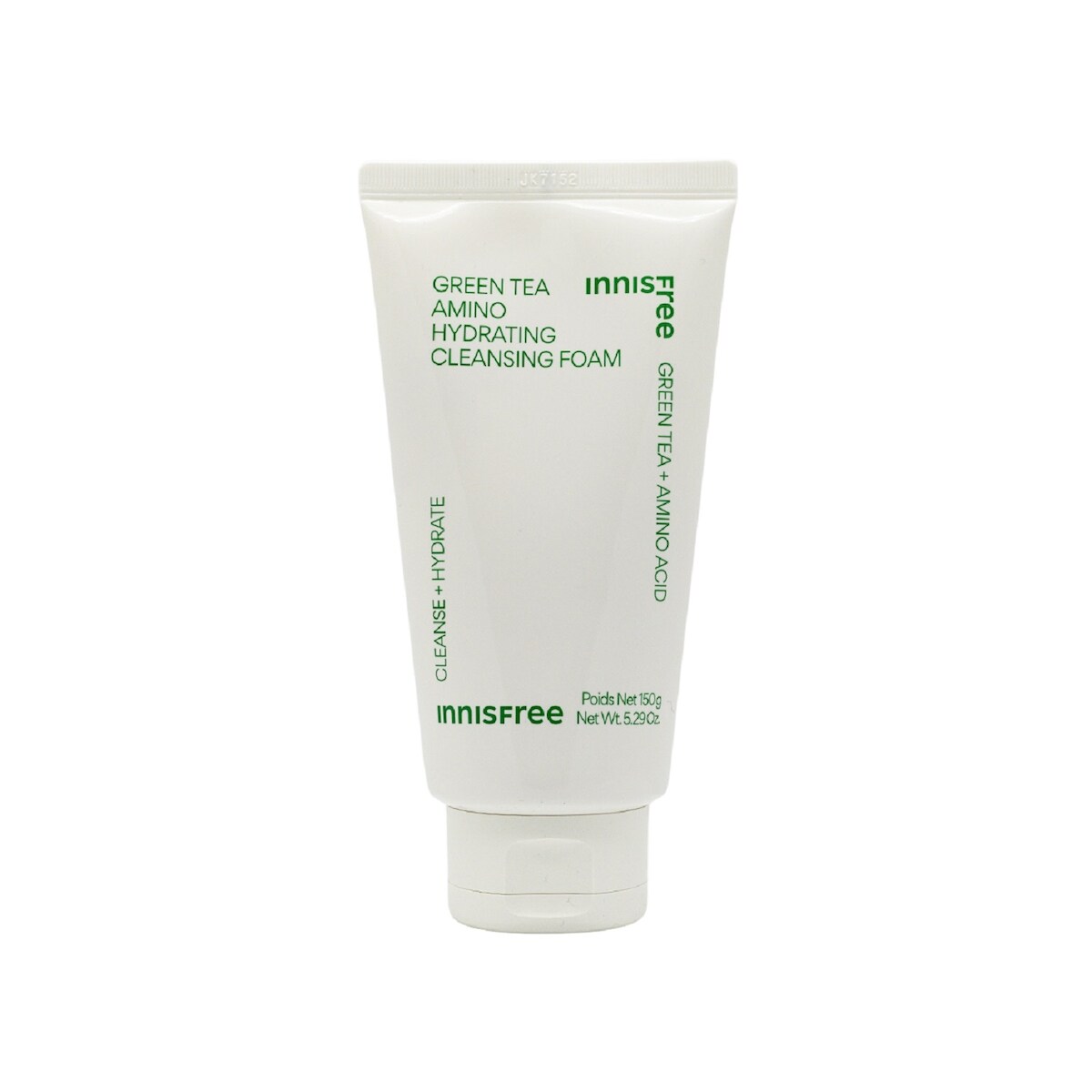 Mousse nettoyante hydratante au thé vert et aux acides aminés d'Innisfre