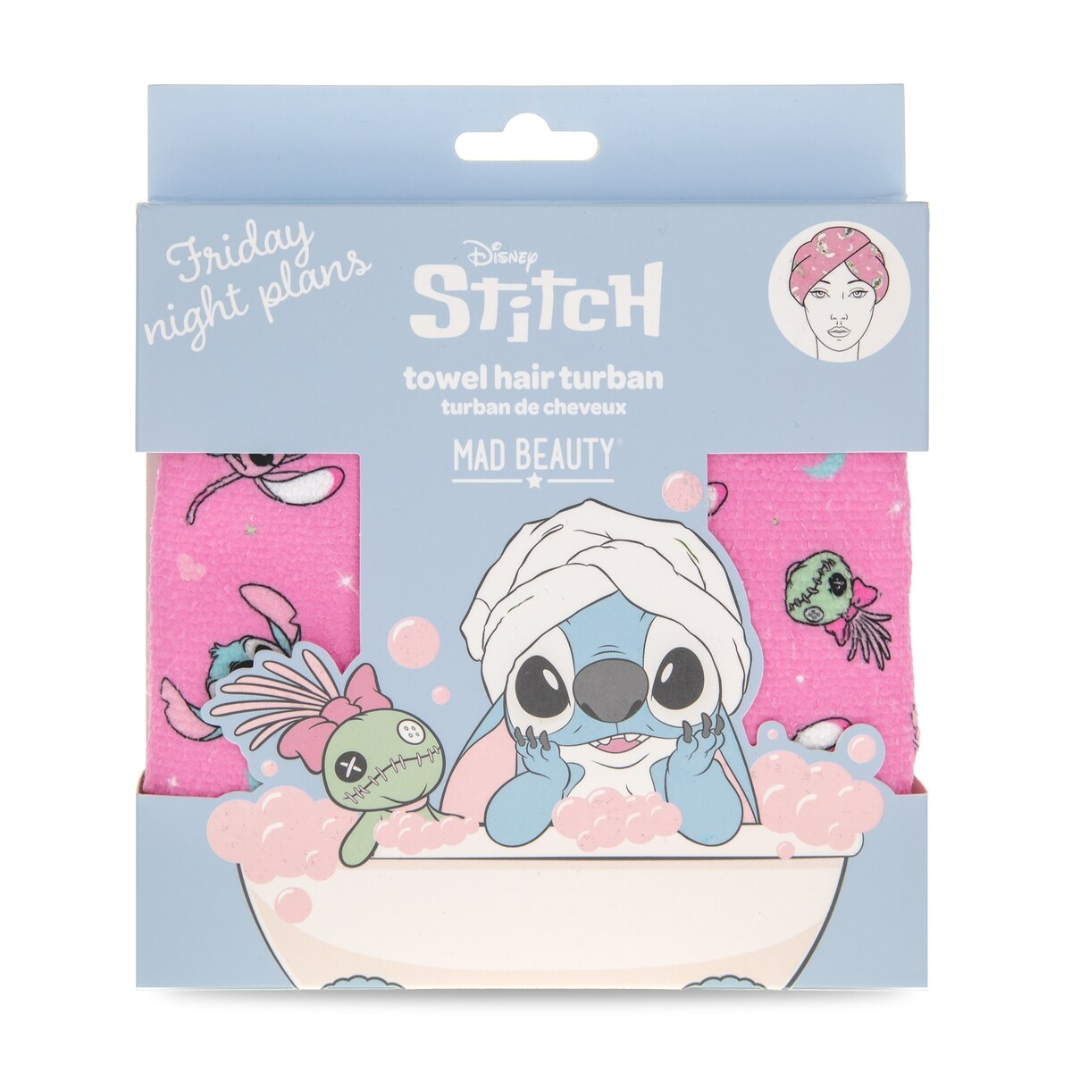Turban de Soin Capillaire Stitch Pamper
