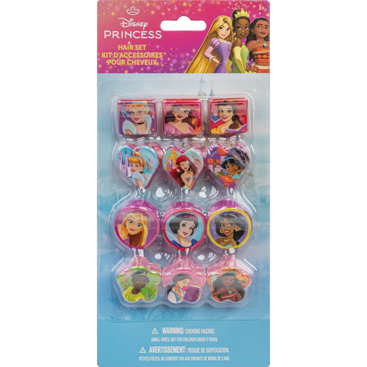 Pinces pour Cheveux Princesse - Paquet de 12
