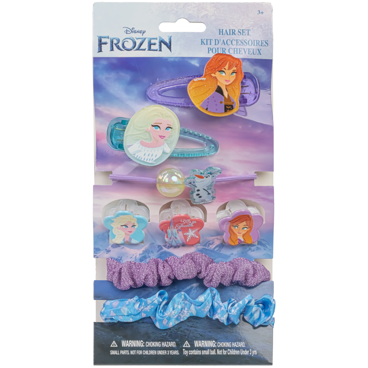 Ensemble de 8 Accessoires pour Cheveux - La Reine des Neiges