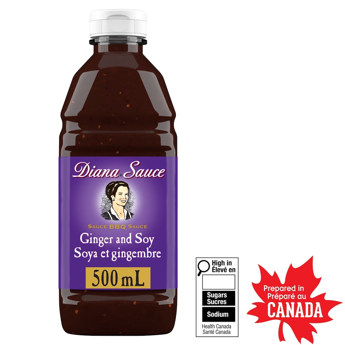 Sauce bbq gingembre et soja, 1 bouteille, pour mariner les viandes et griller facilement