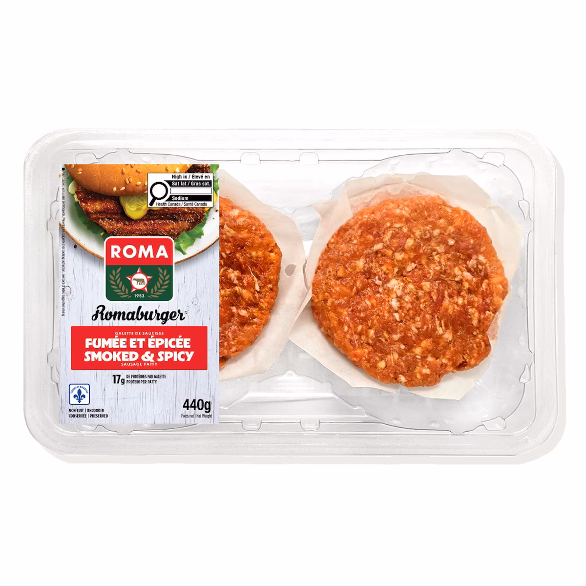 Galette italienne fumée et épicée