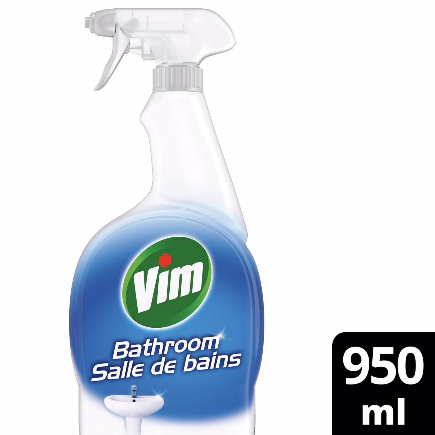 Nettoyant pour salle de bains en vaporisateur