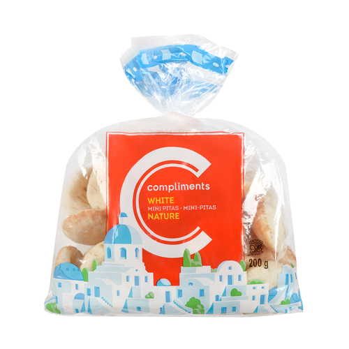Compliments Mini pain pita nature 200 g (congelé)