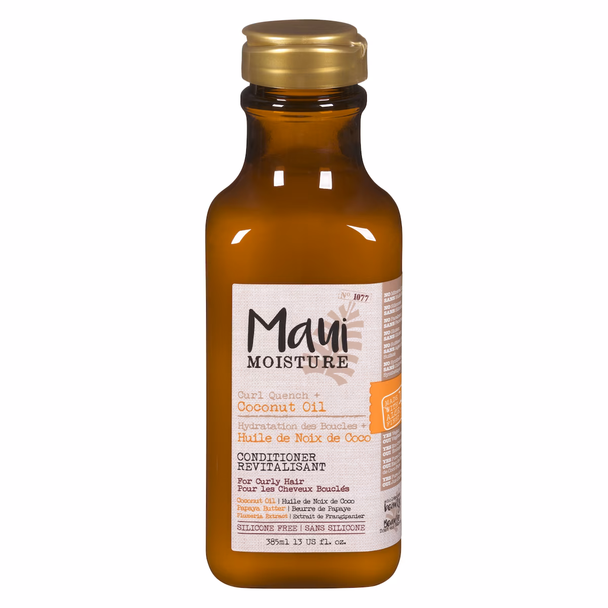 Revitalisant Hydratation des Boucles + Huile de Noix de Coco