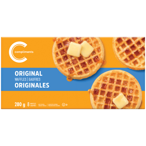 Compliments Gaufres originales congelées 280 g